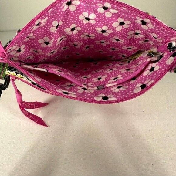 EUCVera BradleyPriscilla Pink Lizzy Crossbody/Small AdjustableStrap OrganizerBag - Picture 11 of 12